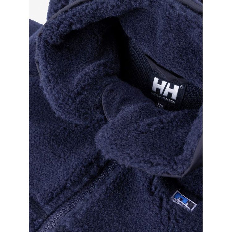 ヘリーハンセン ファイバーパイルジャケット（キッズ） 140cm ネイビー #HJ52250-N K FIBERPILE Jacket HELLY  HANSEN 新品 未使用