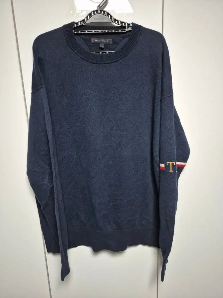 【雷市場（ポンジャン）商品韓国直送】 Tommy Hilfiger(トミーヒルフィガー) 正規品 ニット セーター 105 実際サイズ感 出品