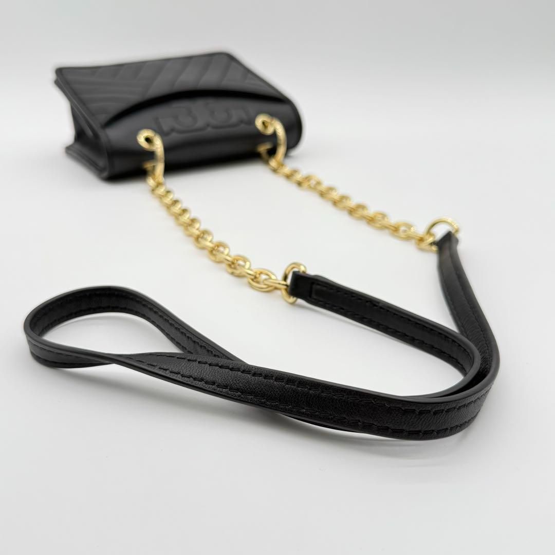 美品】Tory Burch Alexa ショルダーバッグ ミニバッグ 黒色