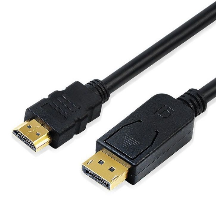 DisplayPort to HDMIケーブル DisplayPortオス-HDMIオス ディスプレイポート (ブラック)[定形外郵便、送料無料]mer003