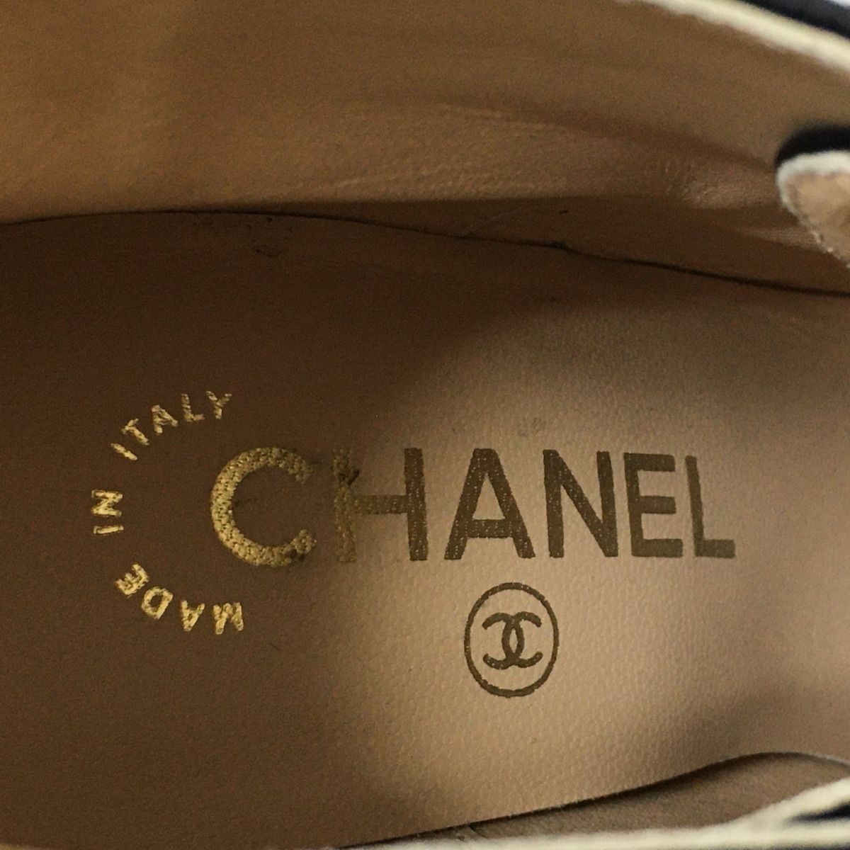 CHANEL(シャネル) ブーティ 36C レディース - 黒 レザー