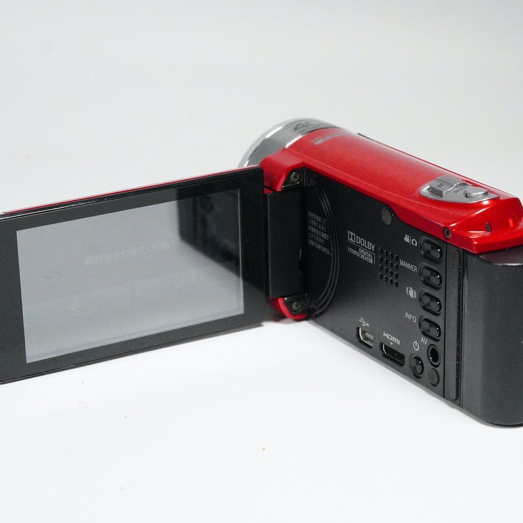 JVC Victor Everio GZ-E225-R レッド 動作OK 1週間保証 /1402 - メルカリ