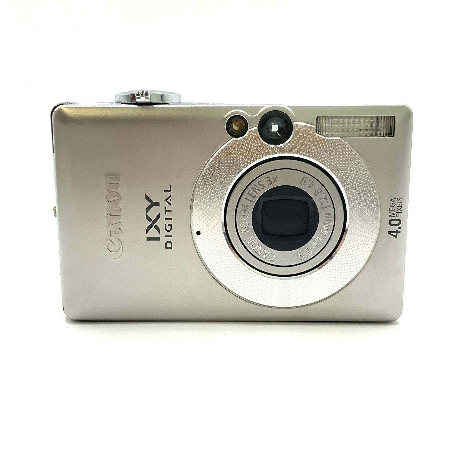 Canon コンパクトデジタルカメラ IXY DIGITAL 50 [シルバー] 動作確認 