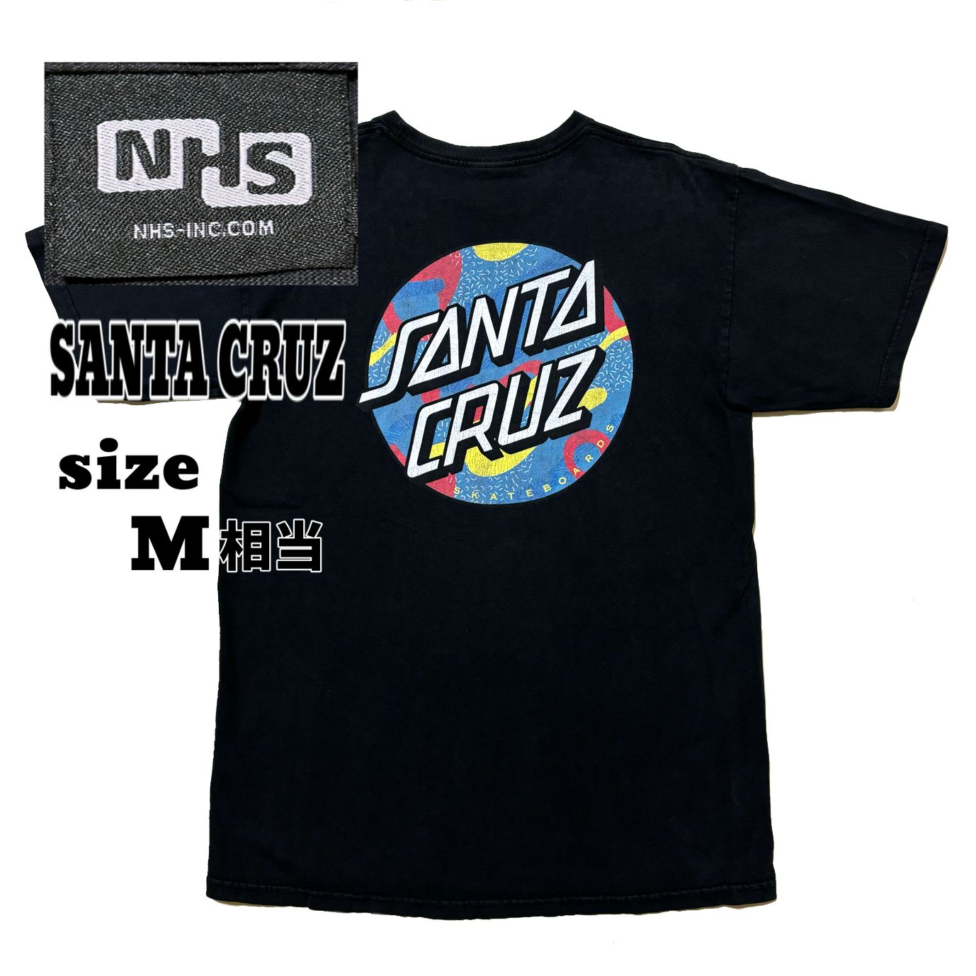 て*ゅ様 【超目玉商品】サンタクルーズ/90s/NHS/鬼フェード/Tシャツ/ボ 90s SANTA CRUZ サンタクルーズ SUN GODプリントTシャツ - メルカリ