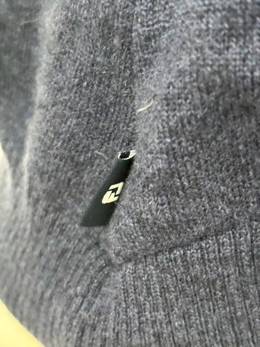 FootJoy ネイビー Vネック カーディガン ニット LLC-HASEGAWATOSO_COM