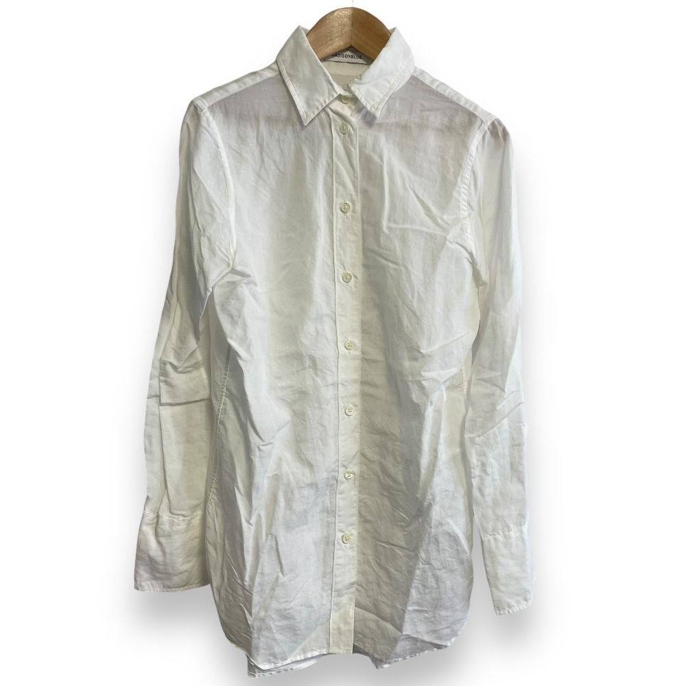 ほぼ美品 MADISONBLUE マディソンブルー MADAME LONG SHIRT 長袖