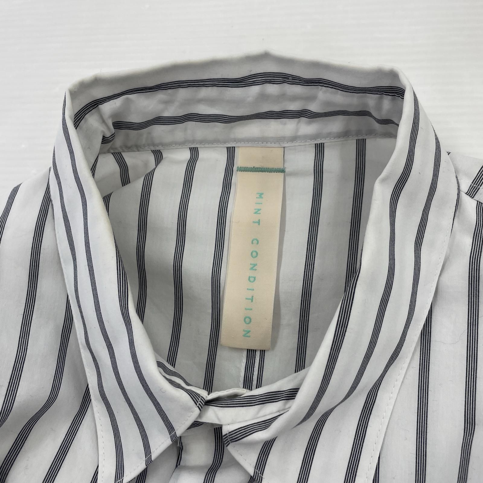 SHHNYA KOZUKA MINT CONDITION 長袖シャツ ホワイト 2022AW】 SHINYAKOZUKA （シンヤコヅカ） 