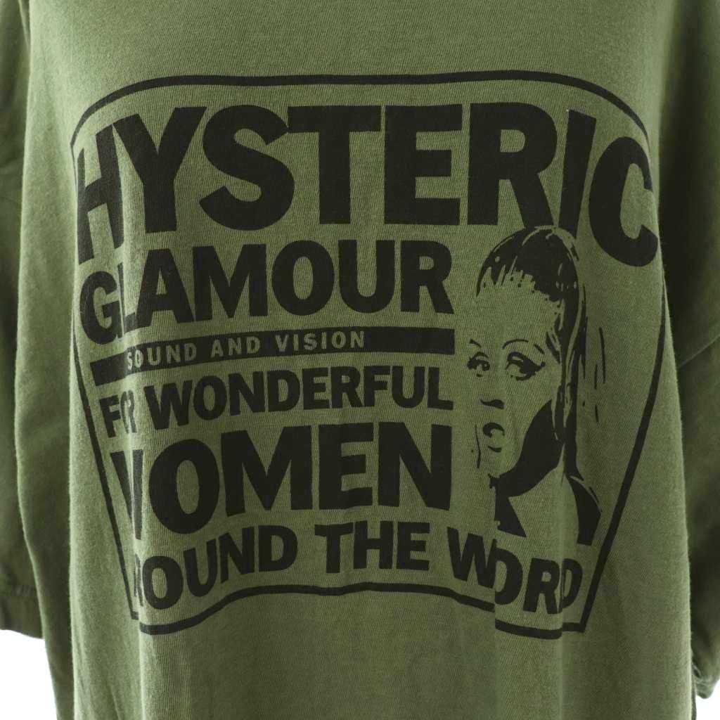 HYSTERIC GLAMOUR ヒステリックグラマー Tシャツワンピース GUITAR GIRL ワンピース（ワンピース）｜HYSTERIC GLAMOUR
