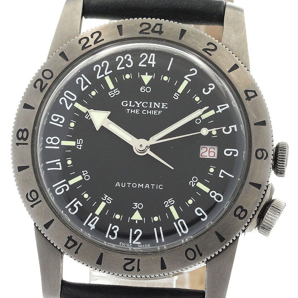 グリシン GLYCINE GL0252 エアマン パイロット 自動巻き メンズ _909703