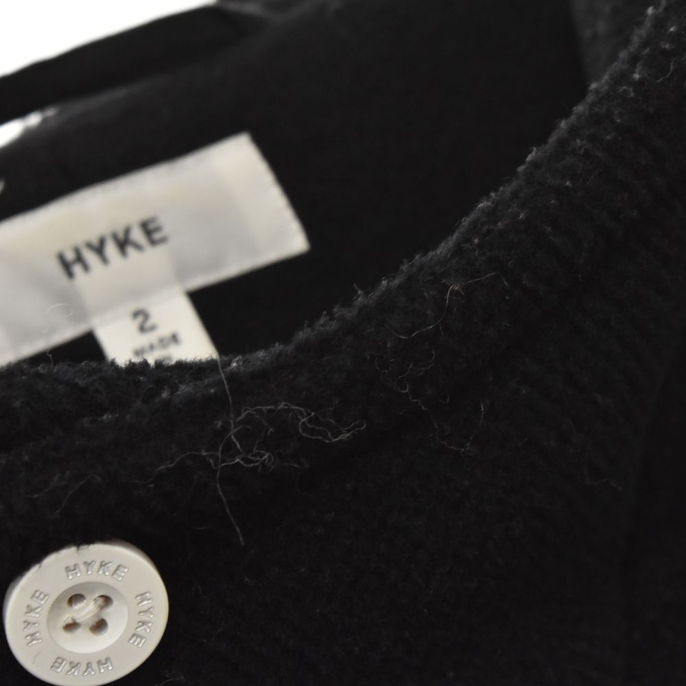HYKE (ハイク) 14AW ホワイトトグル ダッフルコート ロングコート