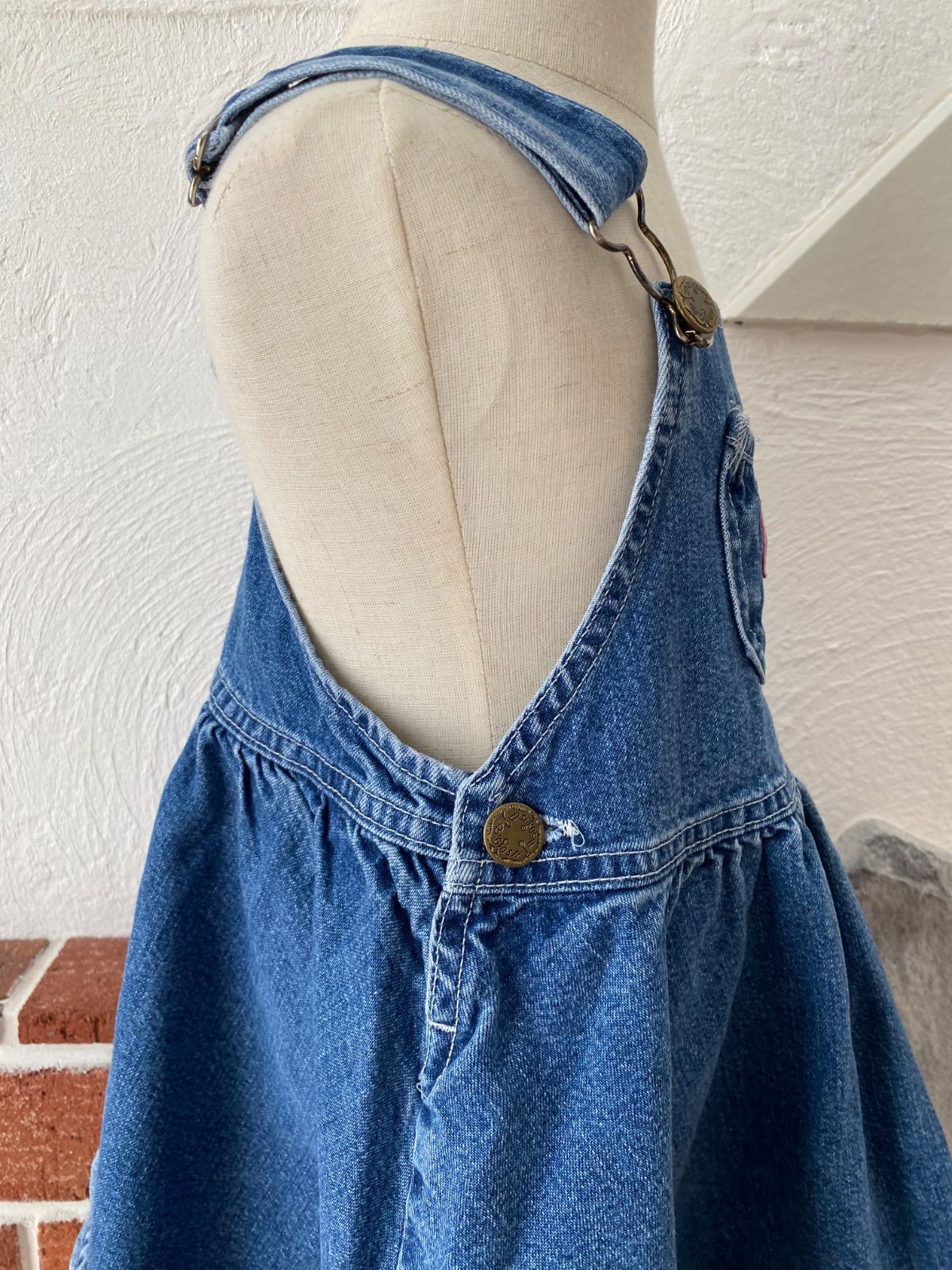 OshKosh デニムオーバーオール ピンクタグ 2025年最新】オシュコシュ