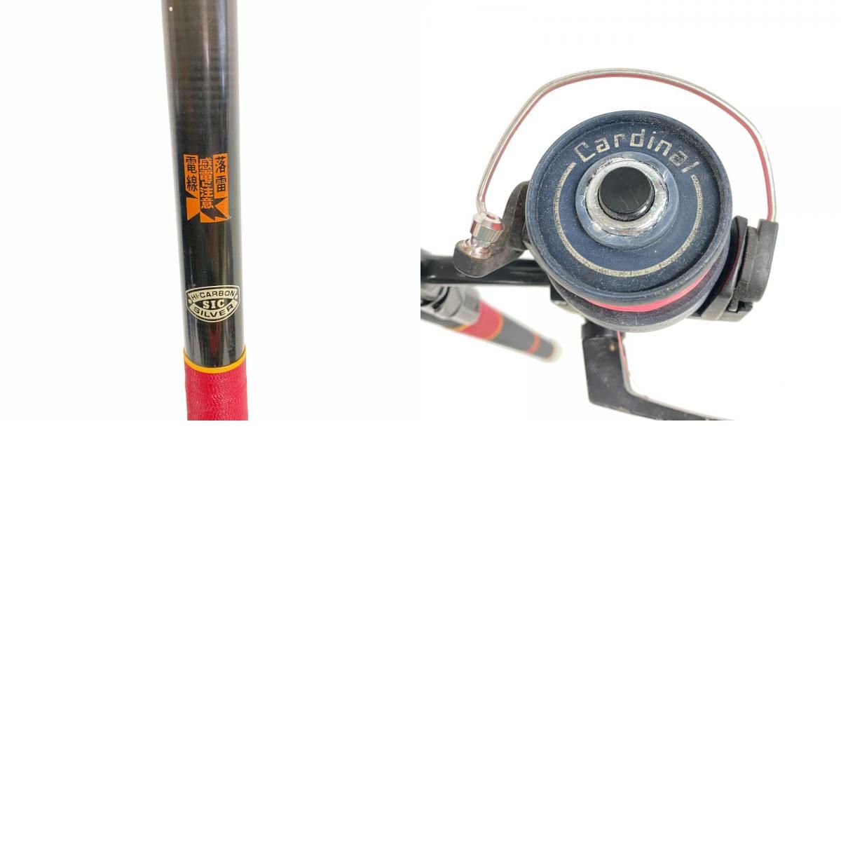 がま磯 中硬 2号 釣り竿 ABU Cardinal 55 リール がま磯 中硬 2号 釣り竿 ABU Cardinal 55 リール