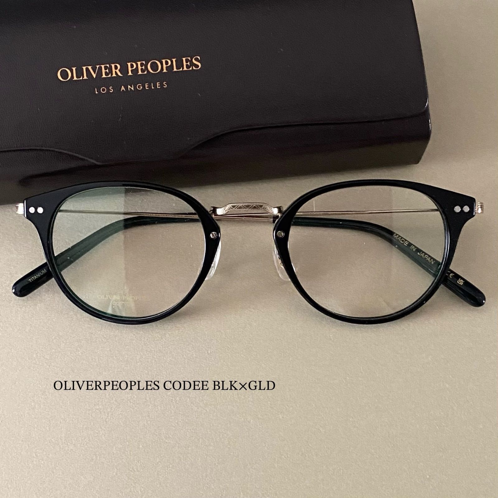 OLIVER PEOPLES オリバーピープルズ OP-507C 眼鏡 BKG | kuantumpapers.com