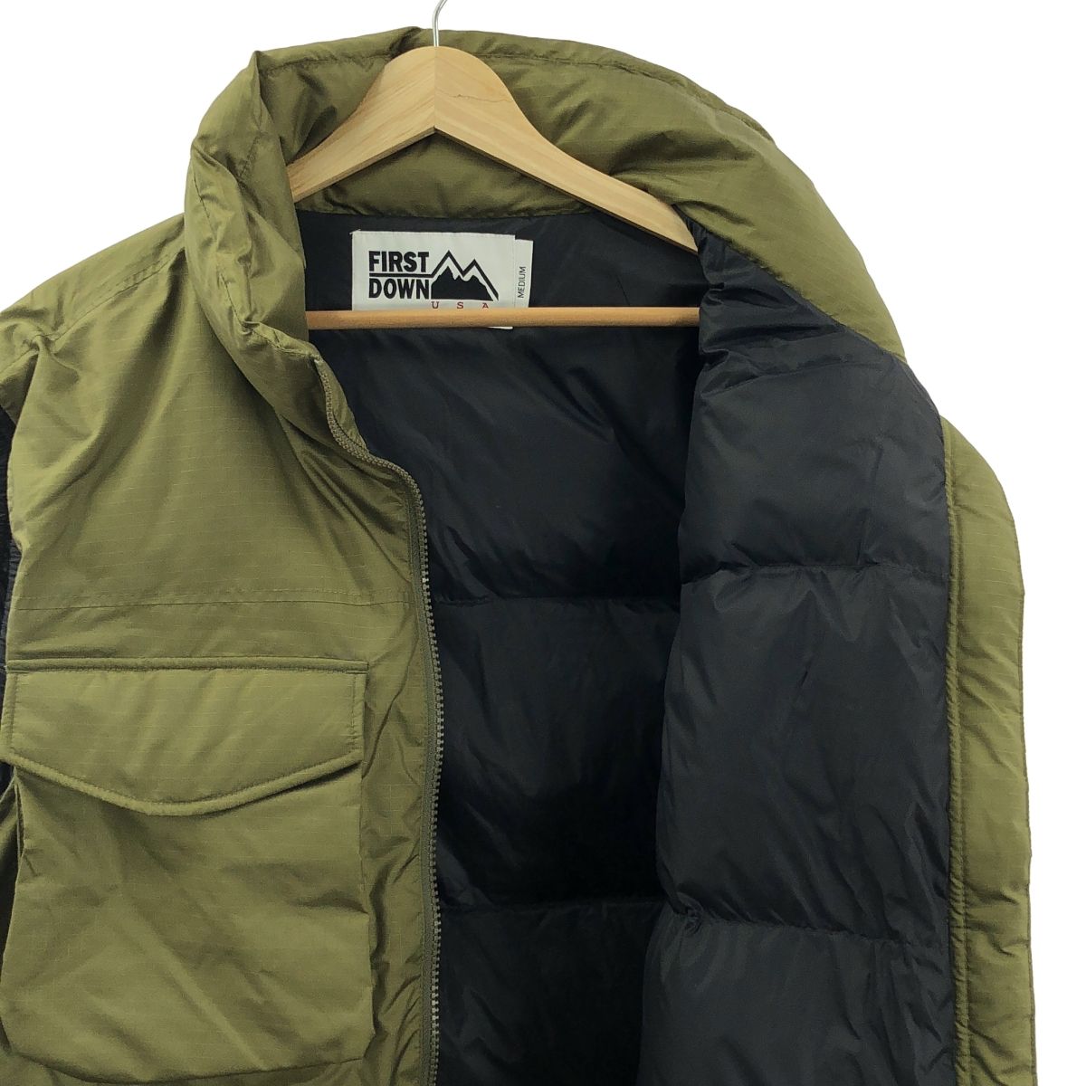新品】 FIRST DOWN / ファーストダウン | MULTI POCKET DOWN VEST 