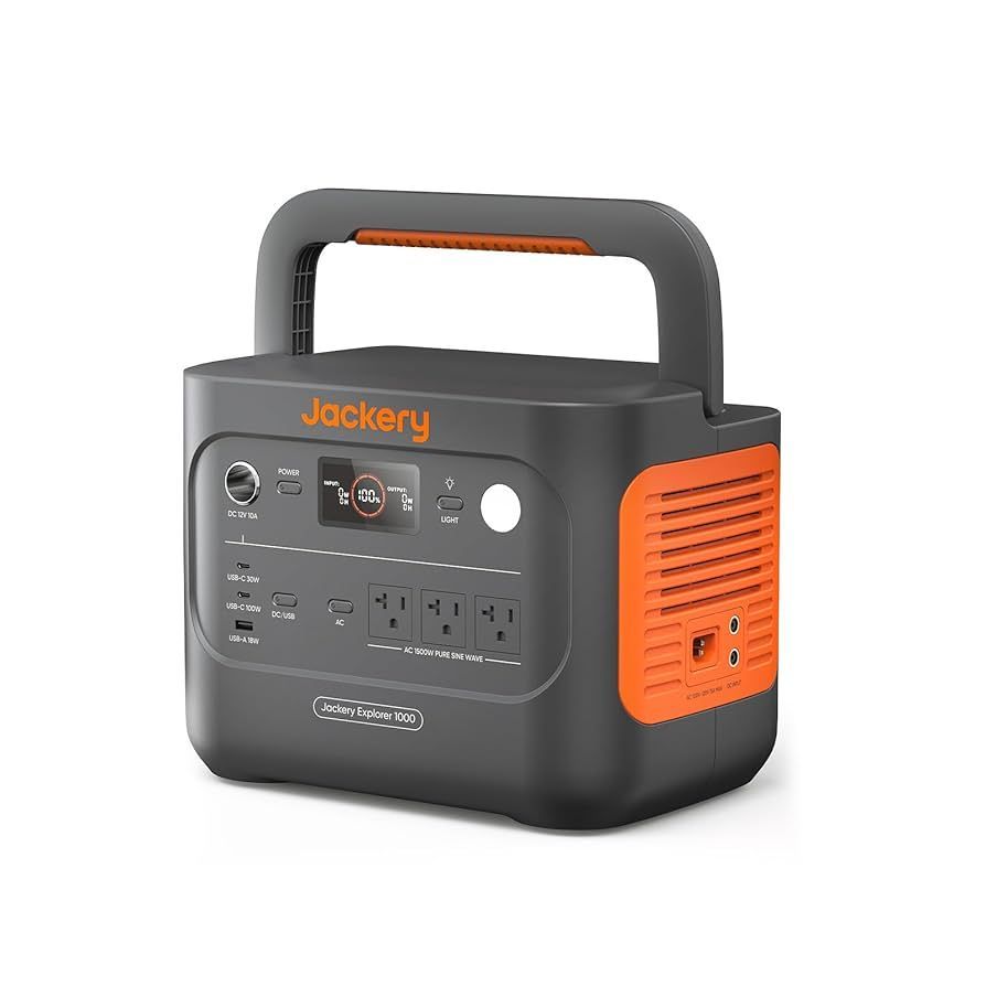 未開封 Jackery ジャクリ 1070Wh ポータブル電源 1000 JE-1000D 定格出力1500W UPS機能 アプリ遠隔操作 AC100V 50Hz|60Hz対応