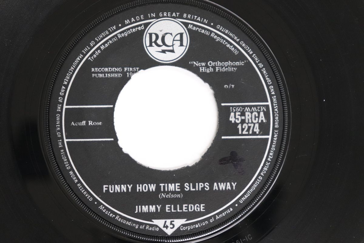 英7” Jimmy Elledge Funny How Time Slips Away / Swanee River Rocket