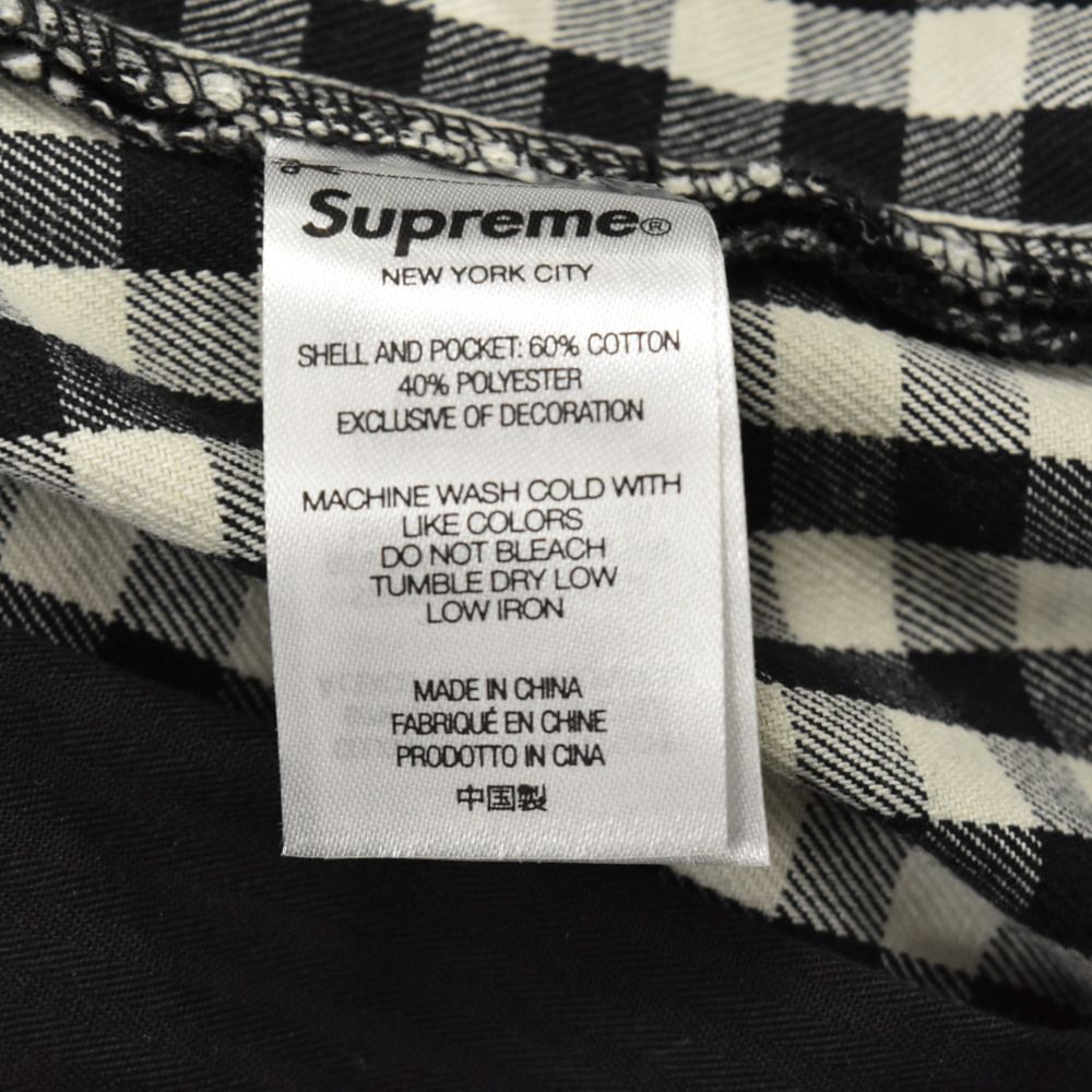 SUPREME シュプリーム 23SS Gingham Flight Pant ギンガムチェック