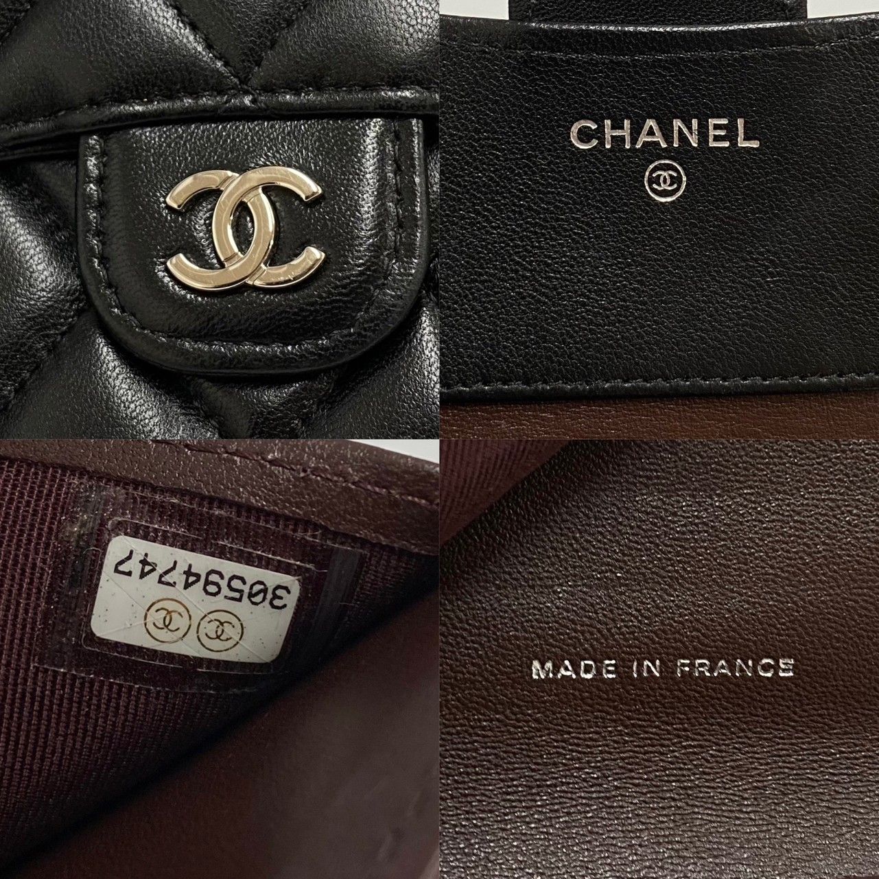 極 美品 袋付 カード シール有 30番台 CHANEL シャネル マトラッセ