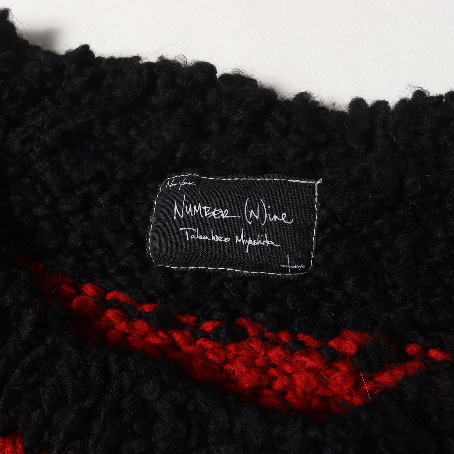 NUMBER (N)INE ナンバーナイン ニット サイズ:2 03AW カート期 ルーズ
