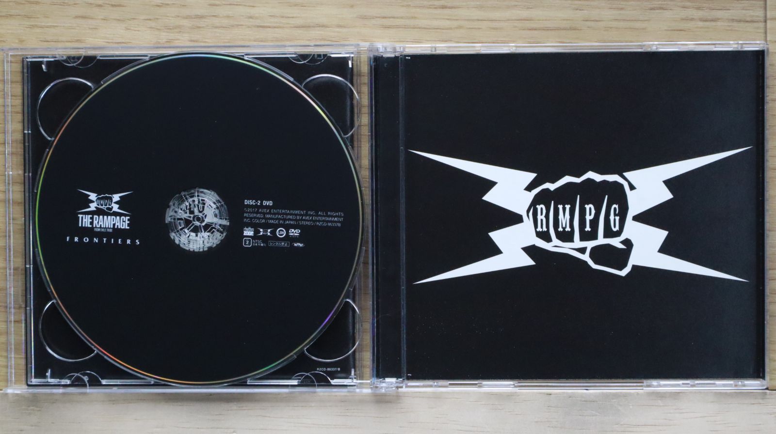 国内盤CD★ザ・ランペイジ from EXILE TRIBE/THE RAMPAGE from EXILE TRIBE■ FRONTIERS(DVD付)  ■4988064863372/RZCD-86337B【国内盤 /邦楽】F01203