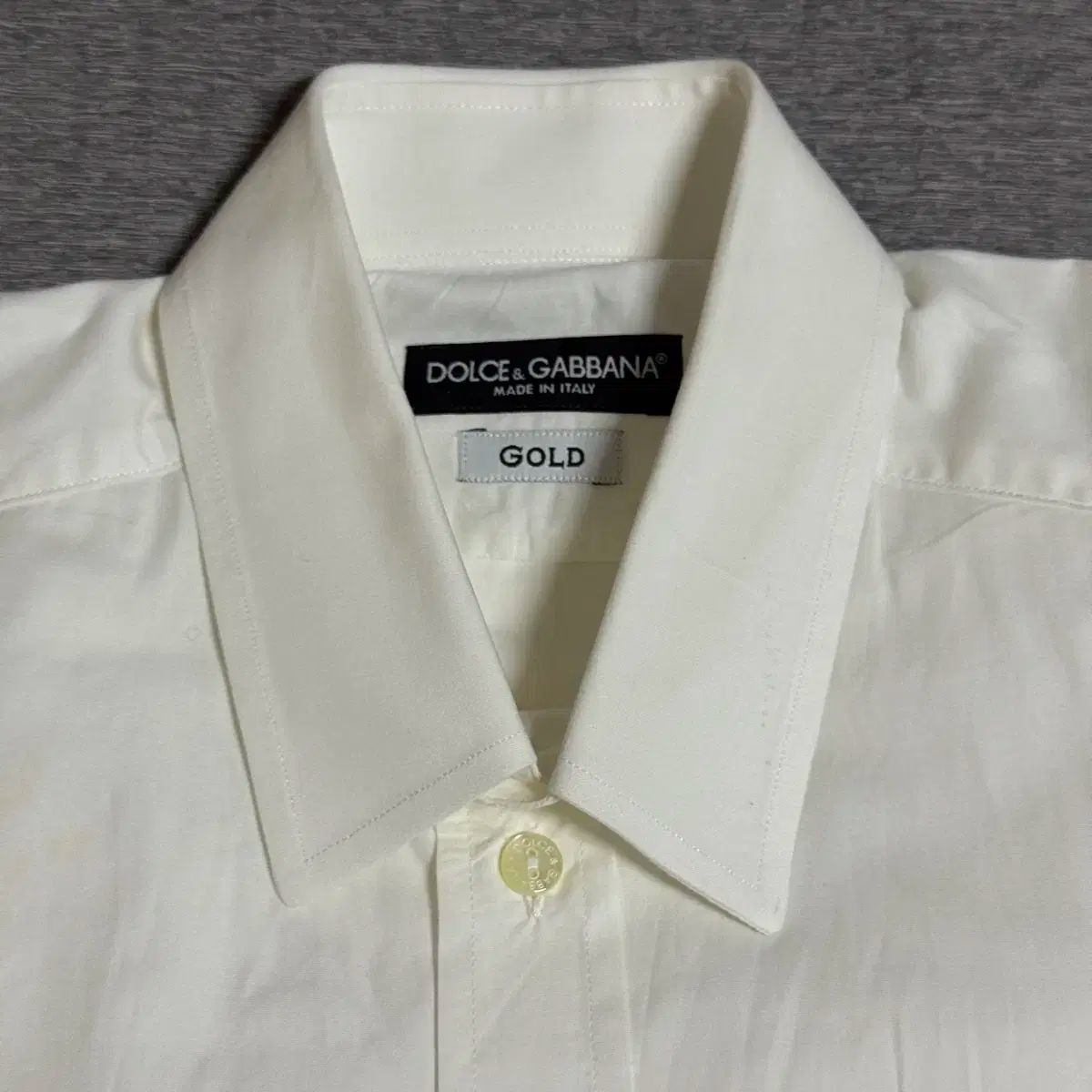 Dolce&Gabbana(ドルチェ＆ガッバーナ) ゴールド ライン 白