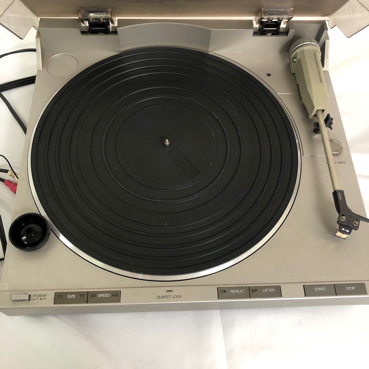 DENON レコードプレイヤーDP-11F ダイレクトドライブ方式 ターン