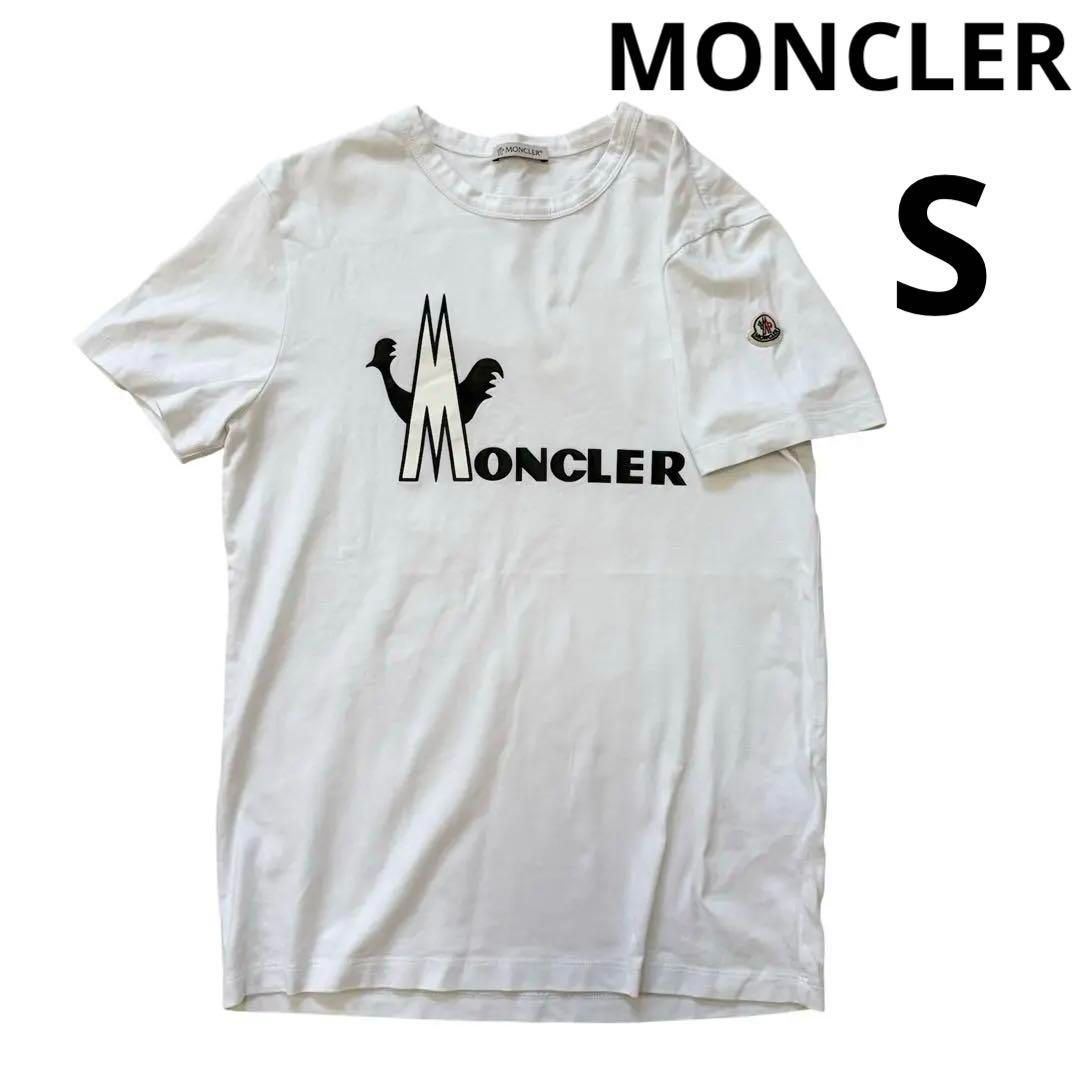 MONCLER モンクレール Tシャツ ワッペン ブランドロゴ S