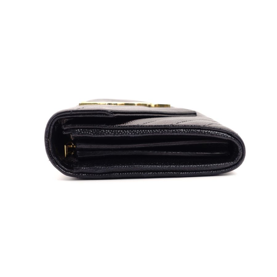 即日発送Yves Saint Laurentサンローラン長財布レザーVステッチ 即日発送Yves Saint Laurentサンローラン長財布レザーVステッチ サン