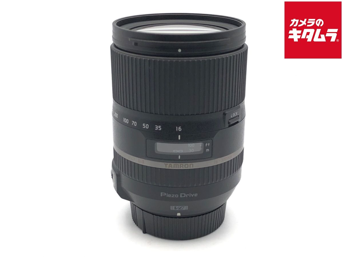 並品 タムロン 16-300mm F|3.5-6.3 Di II VC PZD MACRO ニコン用 Model B016