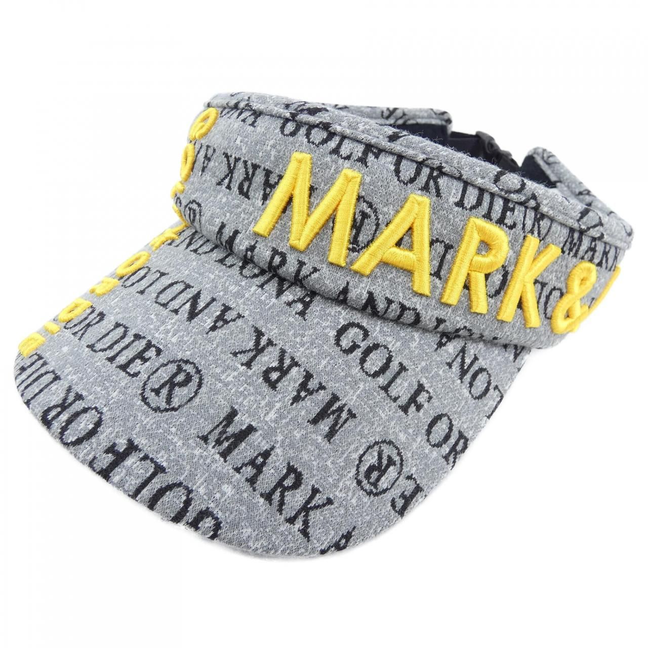 新作 MARK&LONA サンバイザー チャコール 残り1点 新品