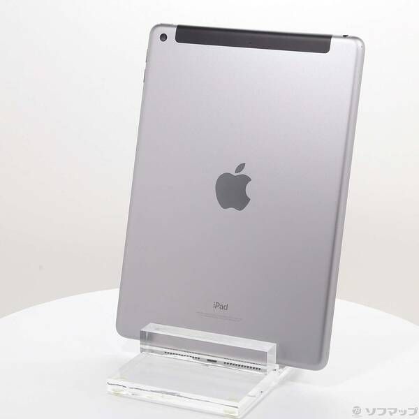 人気SALE，得価 〔中古品〕 iPad 第6世代 32GB スペースグレイ MR6N2J／A SoftBank【344】 iPad本体