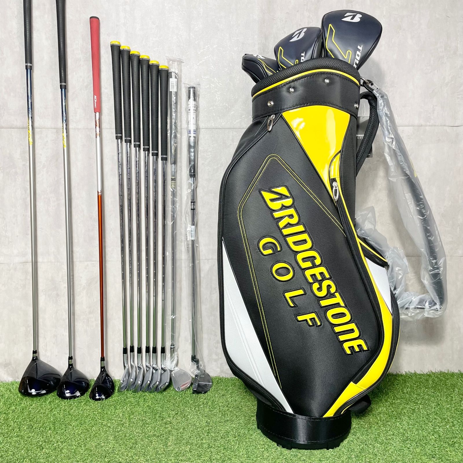 貴重レフティ】BRIDGESTONE TOUR B JGR ゴルフクラブセット 11本