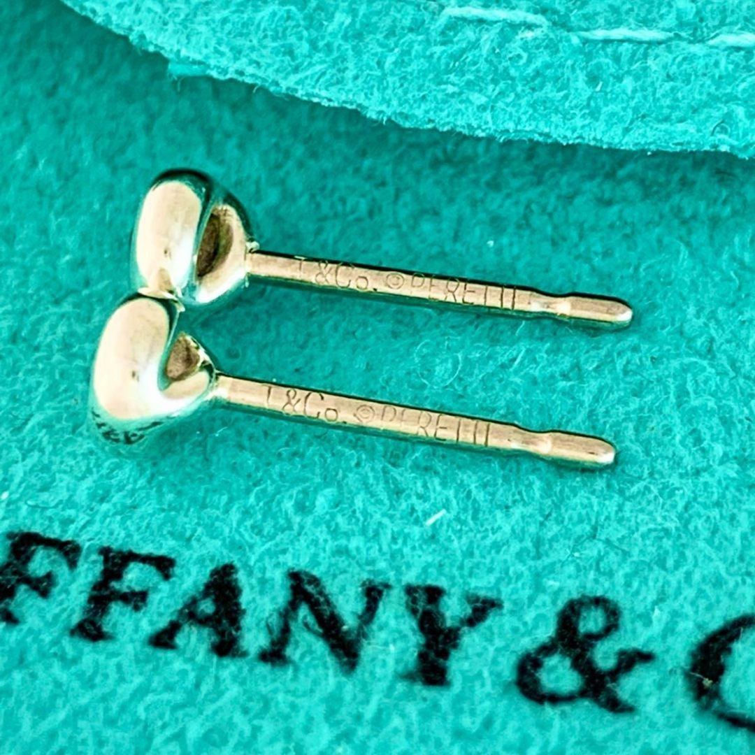 ティファニー 4.2mm アクアマリン バイザヤード ピアス シルバー Q88e