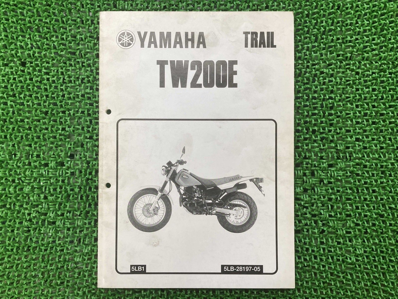 TW200E サービスマニュアル ヤマハ 正規 バイク 整備書 DG07J 配線図有り 補足版 5LB1 ru 車検 整備情報 Hb