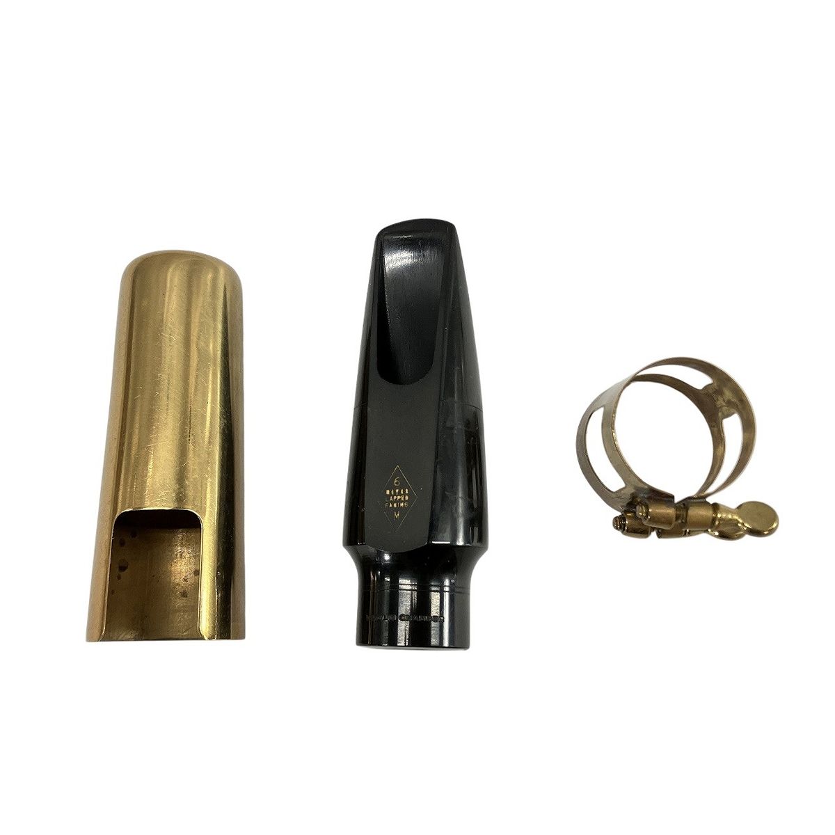 Meyer 6M マウスピース リガチャー キャップ付き アルトサックス用 W10471251