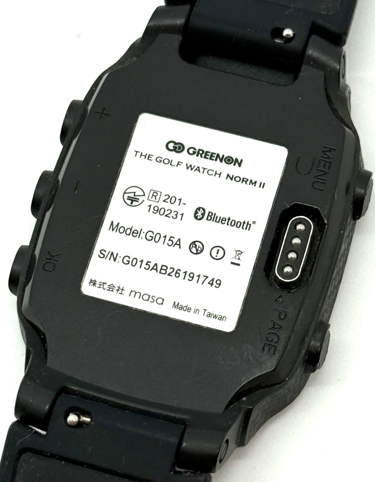 本日限りの出品!GREENON ゴルフウォッチ G015Aノルム2 ザ・ゴルフウォッチ ノルムII – THE GOLF WATCH NORM II | GREENON