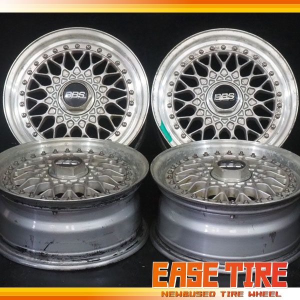 BBS RS033 15インチ 15×6.5J 34 100 4H 4本 ロードスター シビック インテグラ 軽カー等