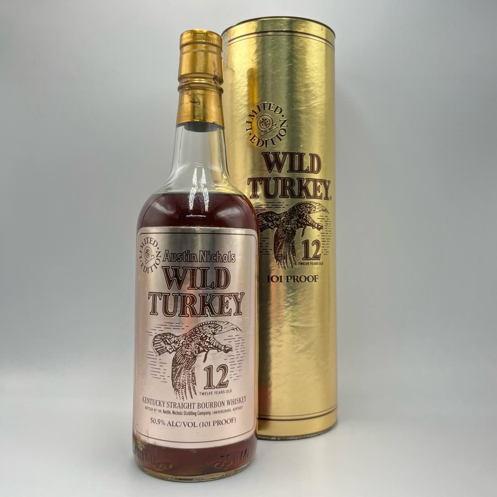 未開栓 ウイスキー オースティンニコルズ WILD TURKEY ワイルドターキー 12年 容量750ml アルコール50.5％