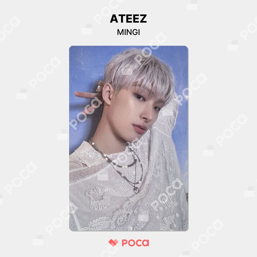ATEEZ ミンギ トレカ ateez ミンギ SPIN OFF 封入 トレカ QR トレカ - メルカリ