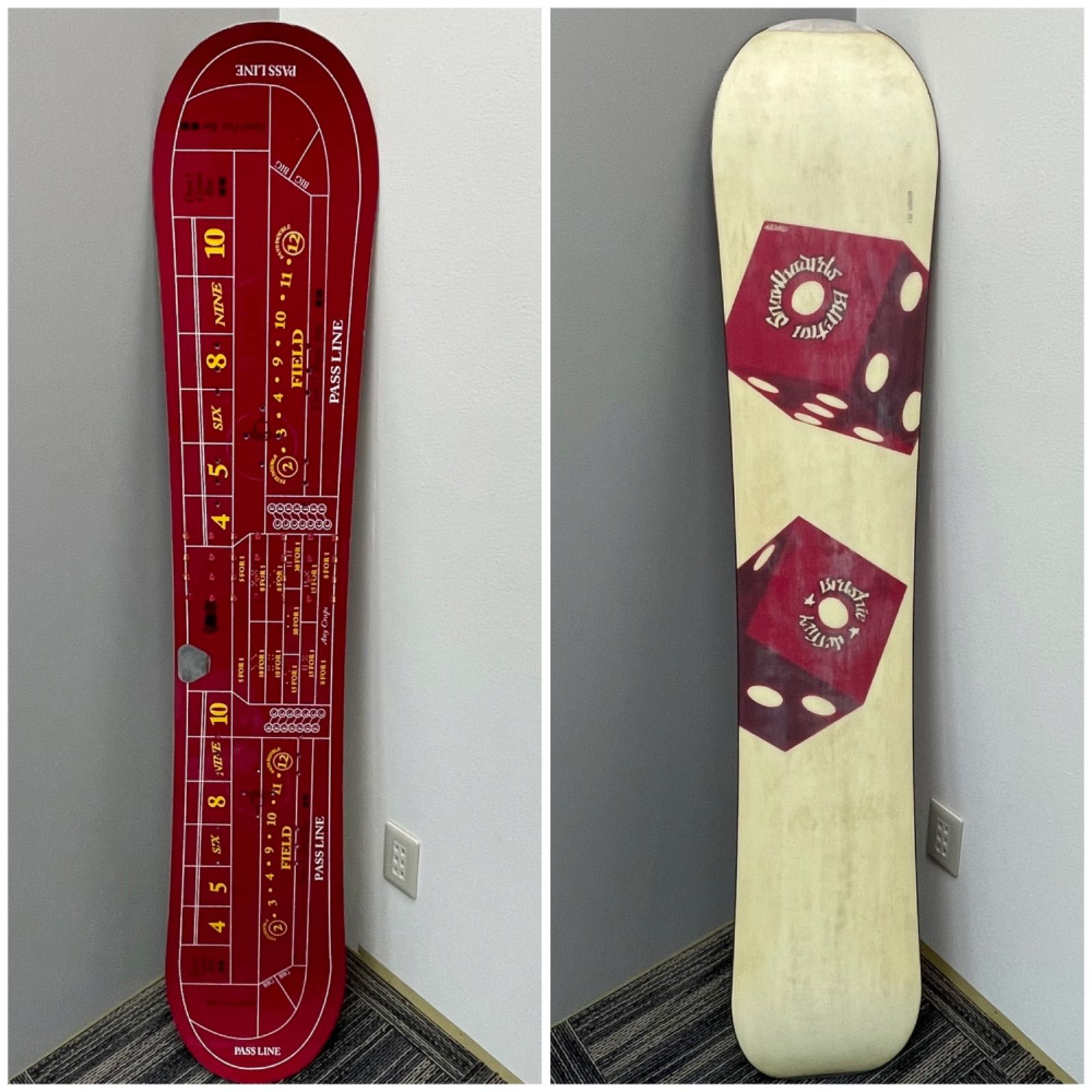 BURTONビンテージボード ブラッシー他計3枚NPA】約151cm BURTON BURTONビンテージボード ブラッシー他計3枚NPA】約151cm BURTON