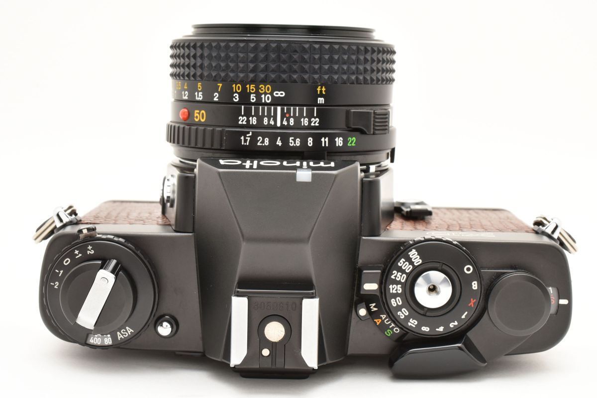 極上品 MINOLTA XD ブラック + MD 50mm F1.7 AA3905#135 - メルカリ