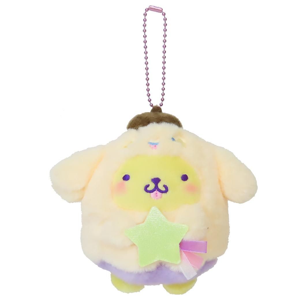 ポムポムプリン　ぐーたら　マスコット　ナカジマ　キーホルダー　ぬいぐるみ ポムポムプリン ぐーたら マスコット ナカジマ キーホルダー