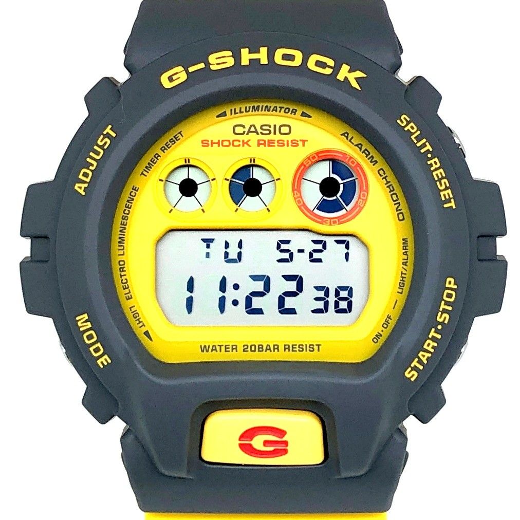 G-SHOCK DW-6900Y-9DR 海外仕様 イエロー/グレー G-SHOCK DW-6900Y-9DR 海外仕様 イエロー/グレー G-SHOCK DW