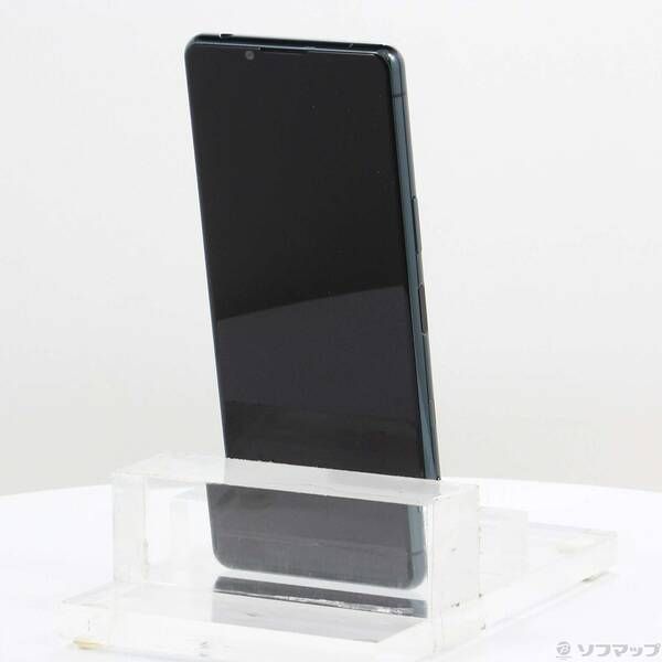 〔中古品〕 Xperia 5 III 128GB グリーン SOSAT3 Softbank SIMフリー【269】 III 0 Xperia 新品 docomoBランク中古品 ネット最安値