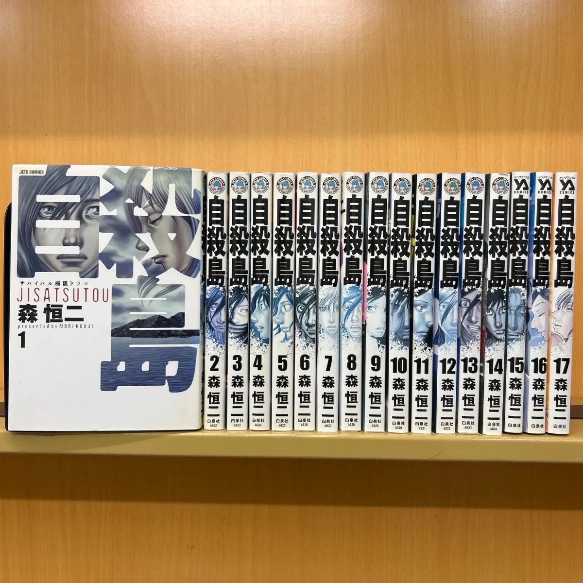 ホーリーランド 全18巻 自殺島 全17巻 無法島 全6巻 森恒二 41冊セット まとめ売り ホーリーランド全18巻 自殺島全17巻セット 森恒二 【公式通販】