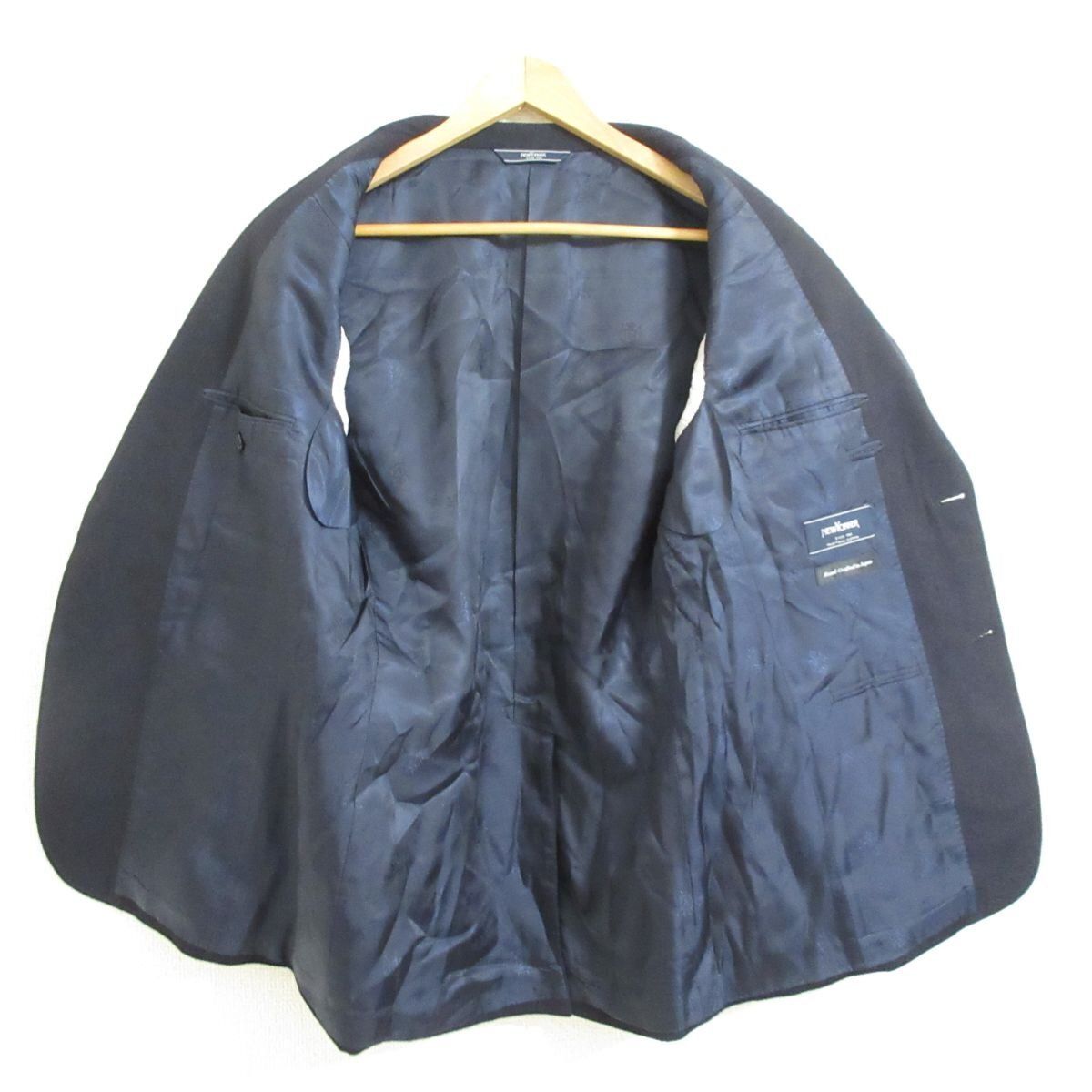 美品 NEWYORKER ニューヨーカー キャメル100％ シングル 2B ブレザー 
