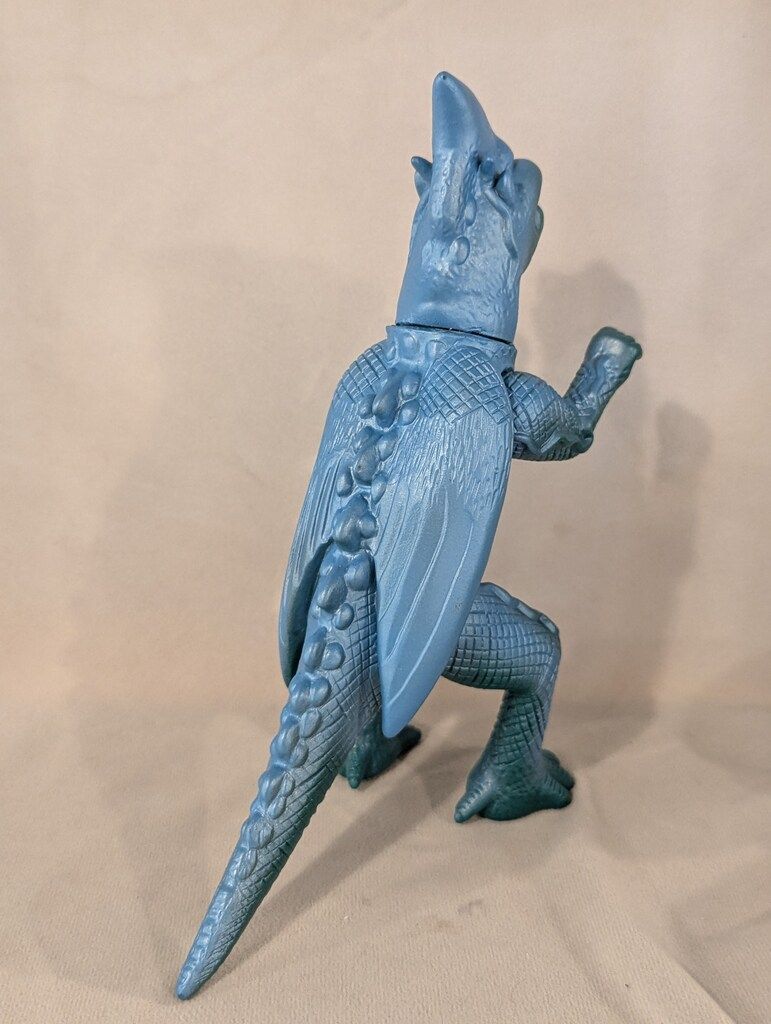マルサン 日東の怪獣シリーズ ガッパ(深緑成型/水色スプレー