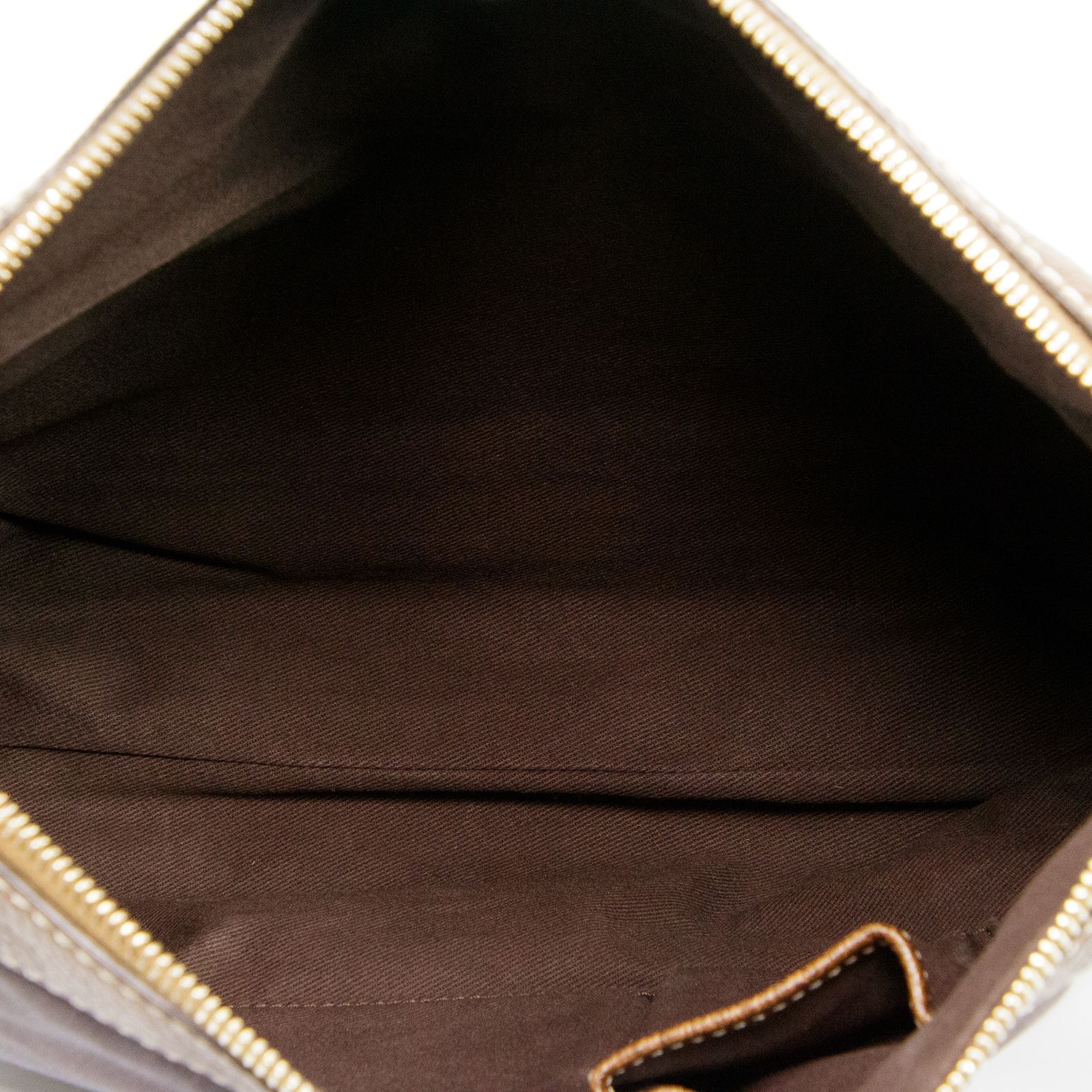 希少【CELINE】ブラウンキャンバス TRIOMPHE クロスボディバッグ ブラウン（茶色）系 CELINE Triomphe Canvas(セリーヌ