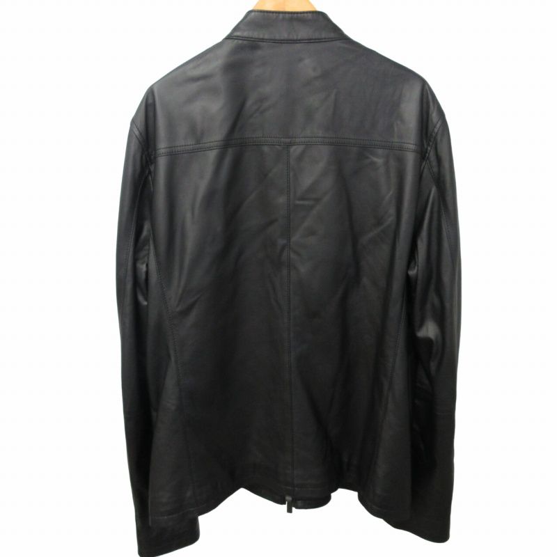 ジョセフオム JOSEPH HOMME 近年 美品 ラムレザー シングルライダース