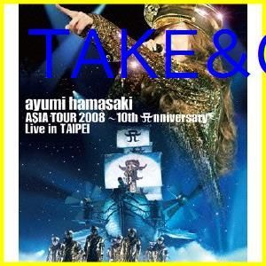 新品未開封】ayumi hamasaki ASIA TOUR 2008 ～10th A(ロゴ)nniversary～ Live in TAIPEI  [Blu-ray] - メルカリ